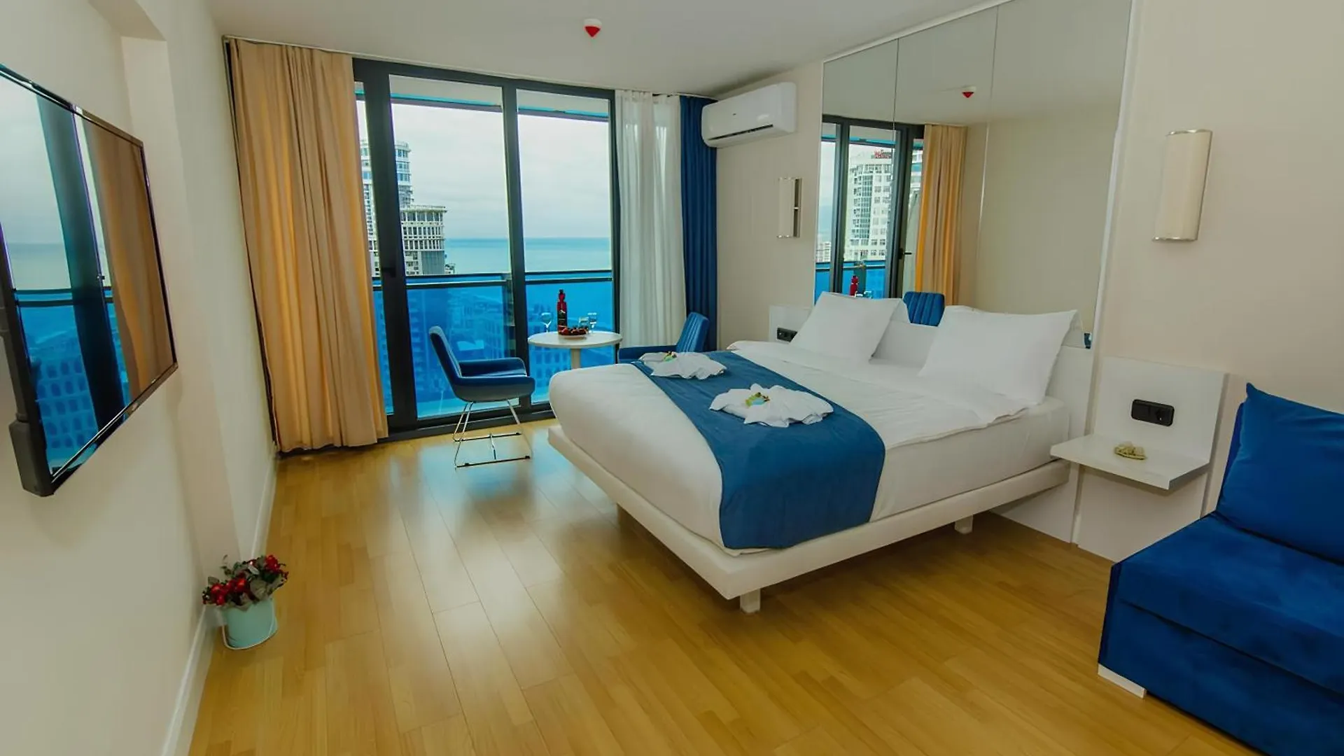 アパート Seaside Aparthotel In Orbi City バトゥーミ